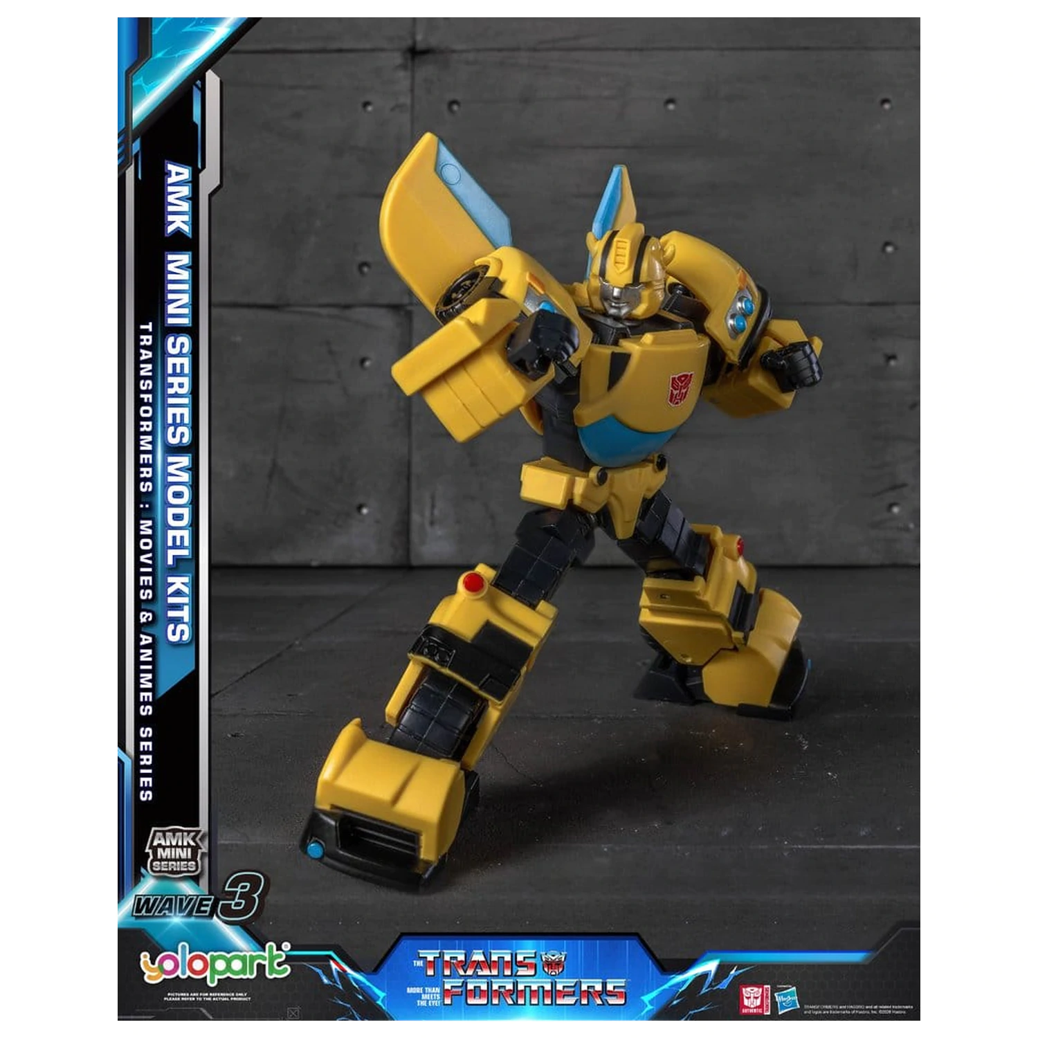 Transformers Generation One AMK Mini Serie Plastik Modell Bausatz Wave 3 Bumblebee IDW 11 cm Produktfoto