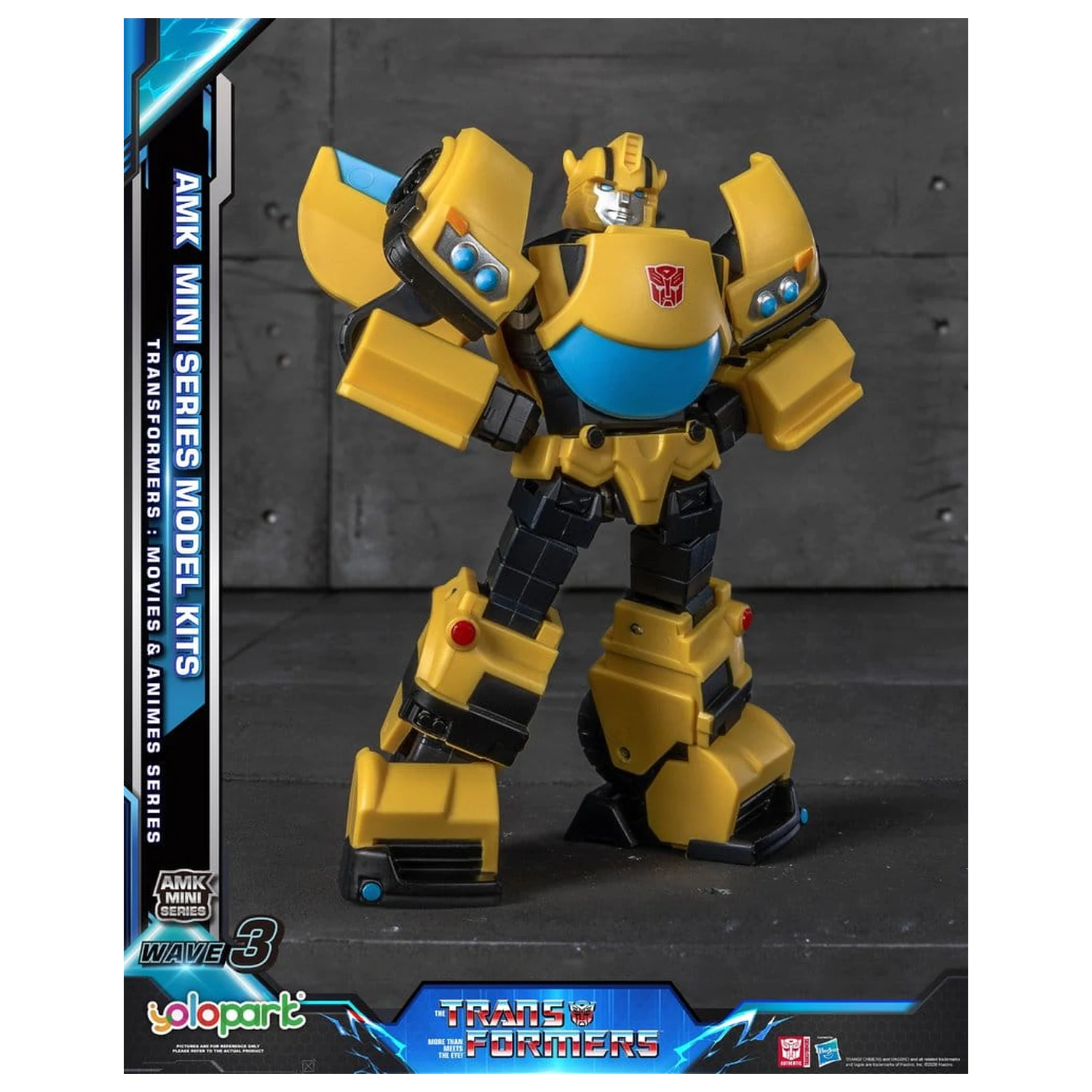 Transformers Generation One AMK Mini Serie Plastik Modell Bausatz Wave 3 Bumblebee IDW 11 cm Produktfoto