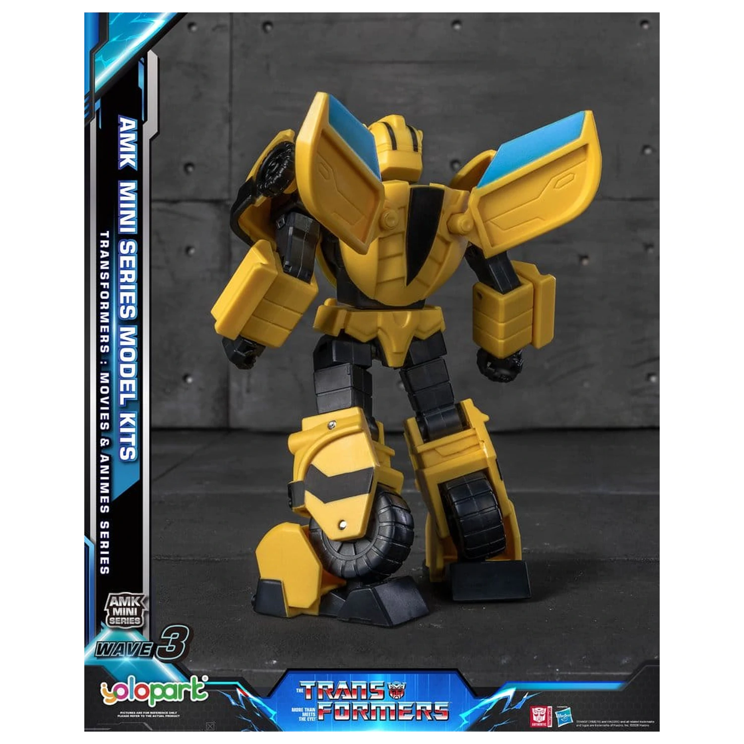 Transformers Generation One AMK Mini Serie Plastik Modell Bausatz Wave 3 Bumblebee IDW 11 cm Produktfoto