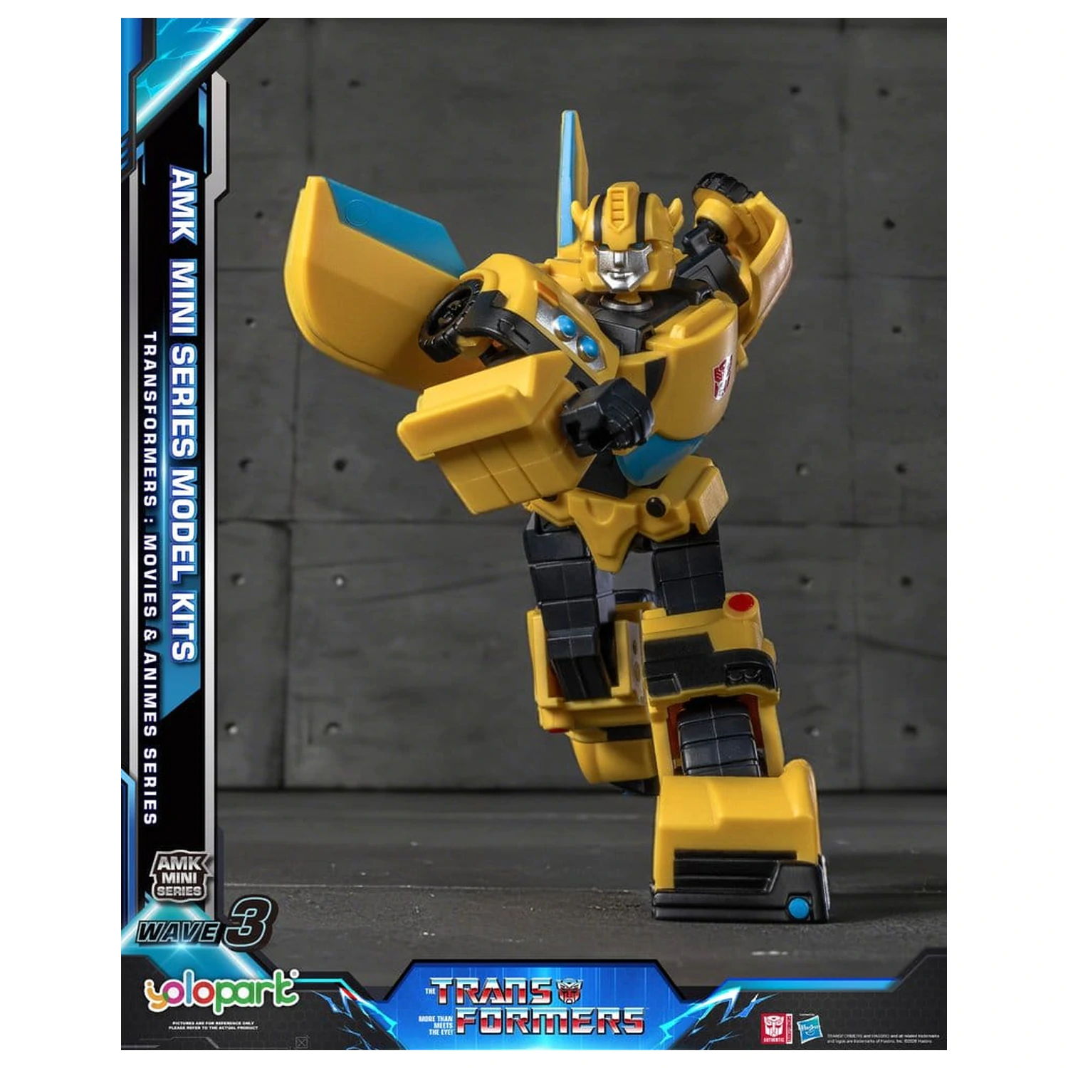 Transformers Generation One AMK Mini Serie Plastik Modell Bausatz Wave 3 Bumblebee IDW 11 cm Produktfoto