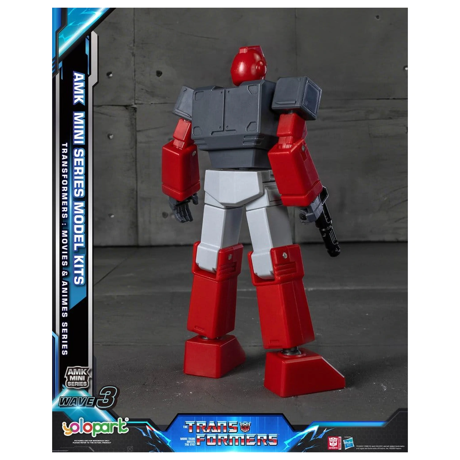 Transformers Generation One AMK Mini Series Kunststoff Modellbausatz Wave 3 Ironhide G1 11 cm Produktfoto