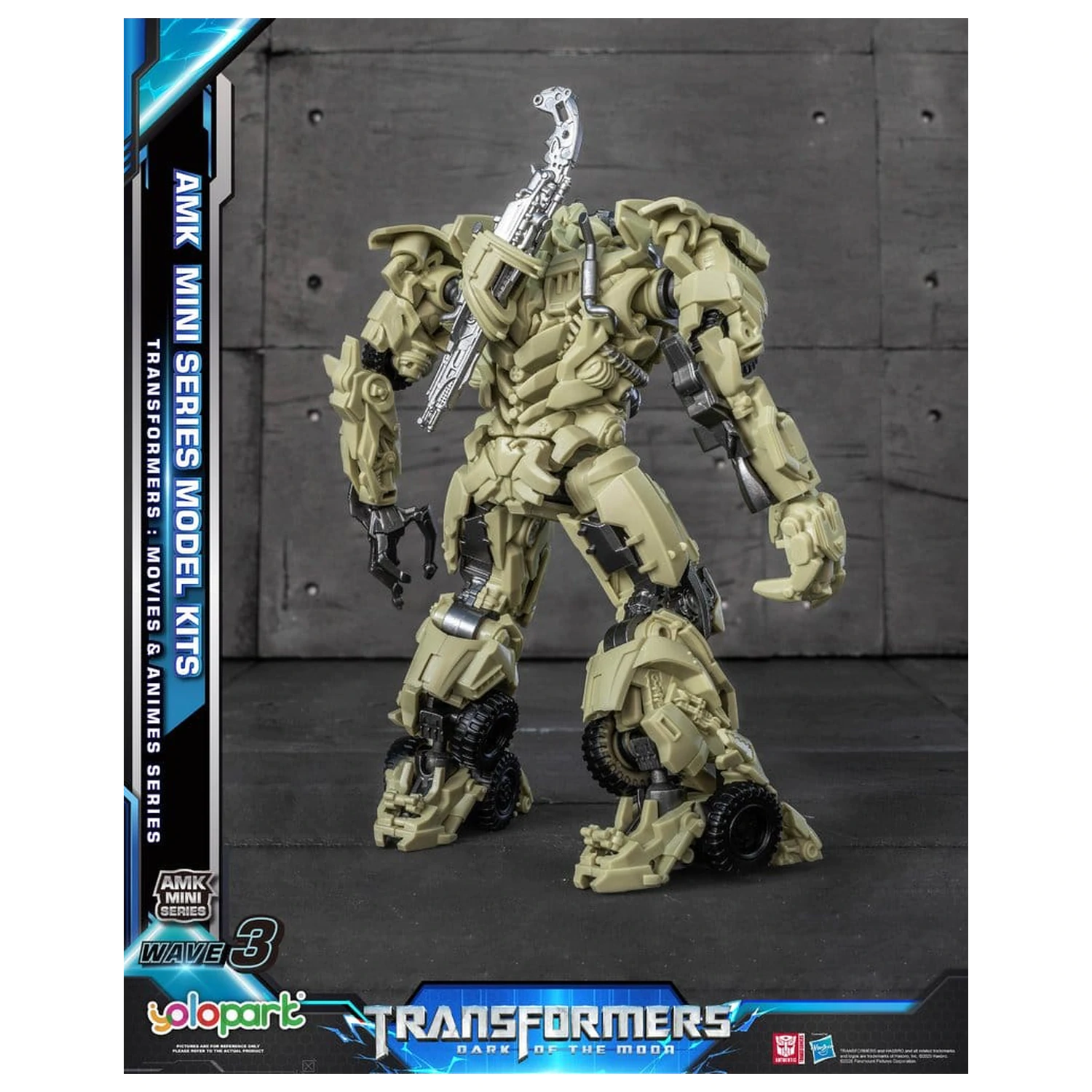 Transformers Generation One AMK Mini Series Kunststoff Modellbausatz Wave 3 Megatron TF 3 11 cm Produktfoto