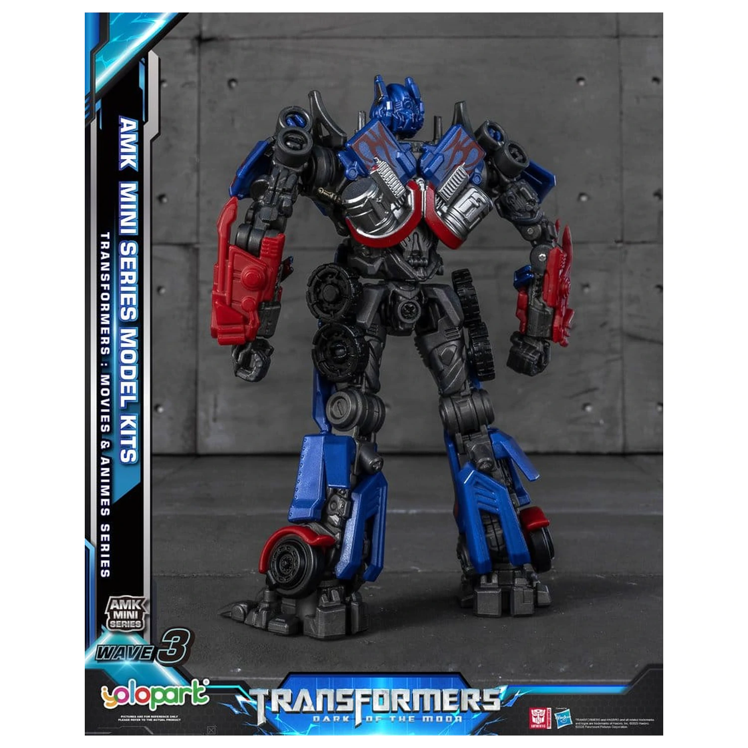 Transformers Generation One AMK Mini Serie Kunststoff Modell Bausatz Wave 3 Optimus Prime TF 3 11 cm Produktfoto