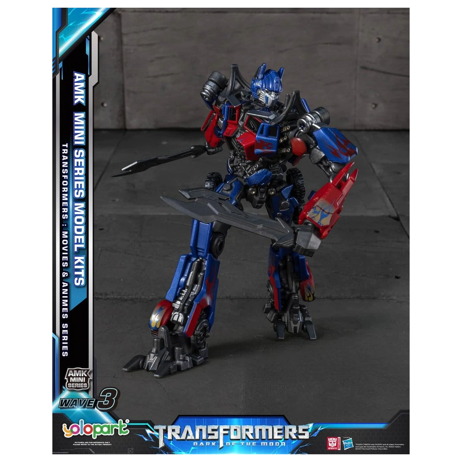 Transformers Generation One AMK Mini Serie Kunststoff Modell Bausatz Wave 3 Optimus Prime TF 3 11 cm Produktfoto