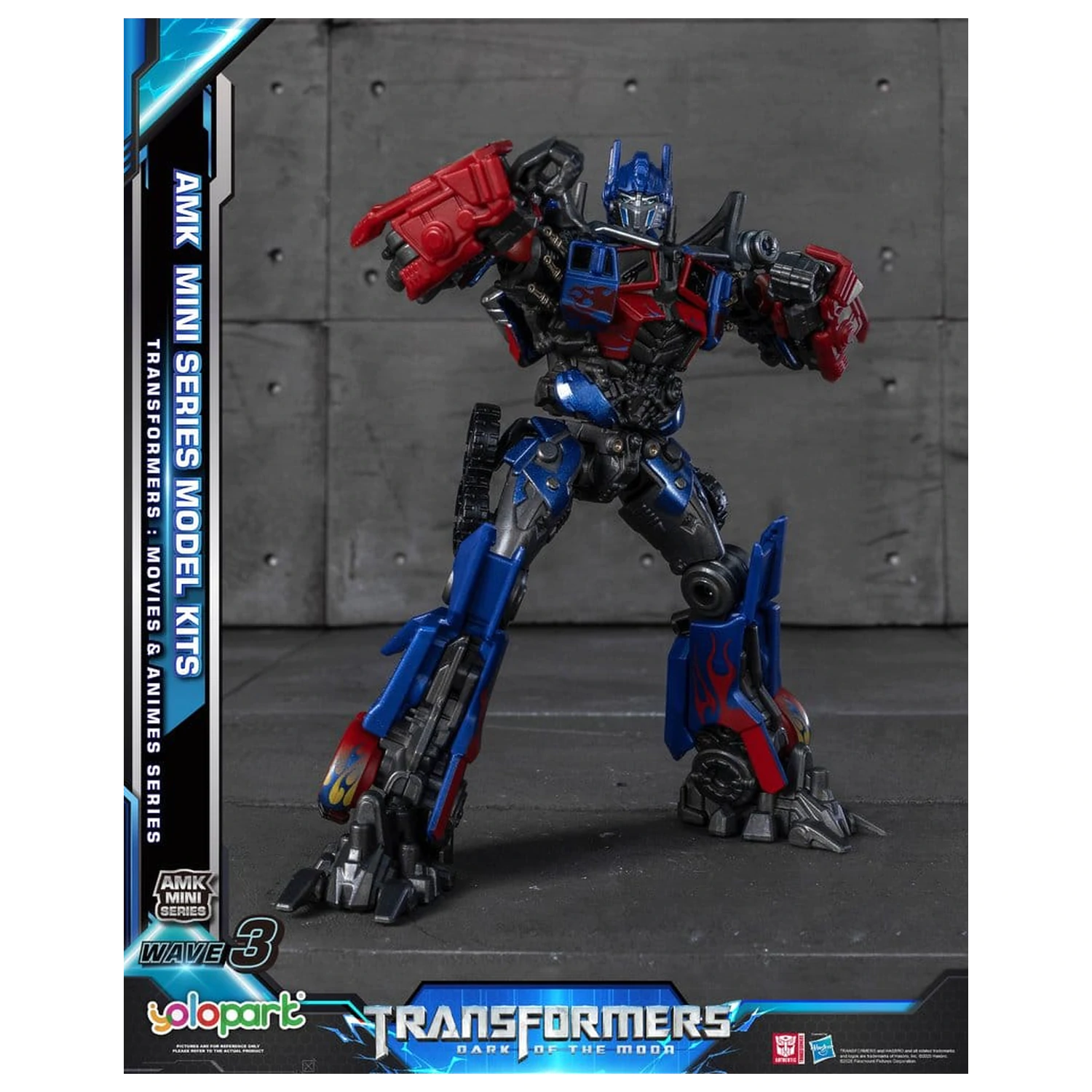 Transformers Generation One AMK Mini Serie Kunststoff Modell Bausatz Wave 3 Optimus Prime TF 3 11 cm Produktfoto