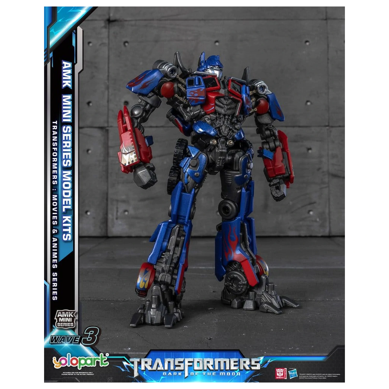 Transformers Generation One AMK Mini Serie Kunststoff Modell Bausatz Wave 3 Optimus Prime TF 3 11 cm Produktfoto