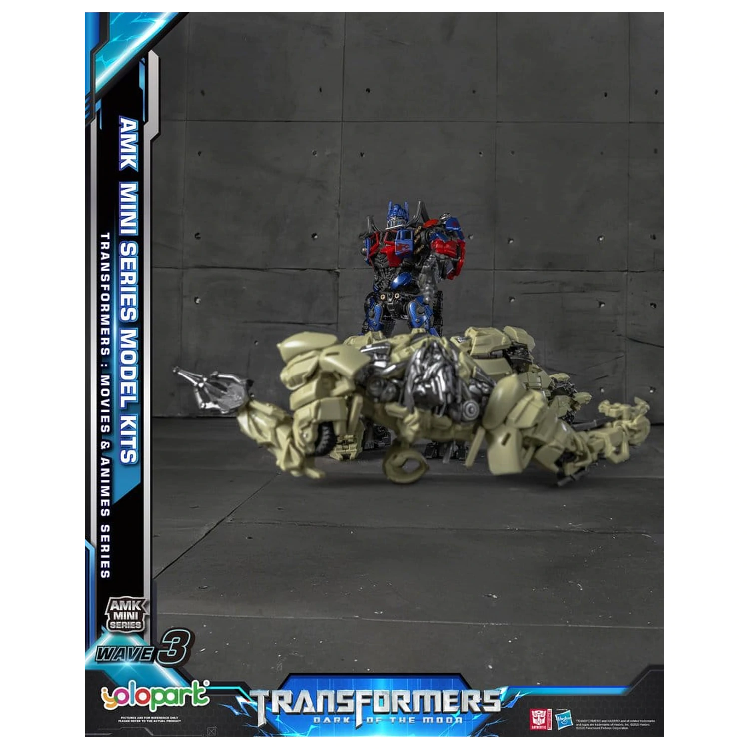 Transformers Generation One AMK Mini Serie Kunststoff Modell Bausatz Wave 3 Optimus Prime TF 3 11 cm Produktfoto