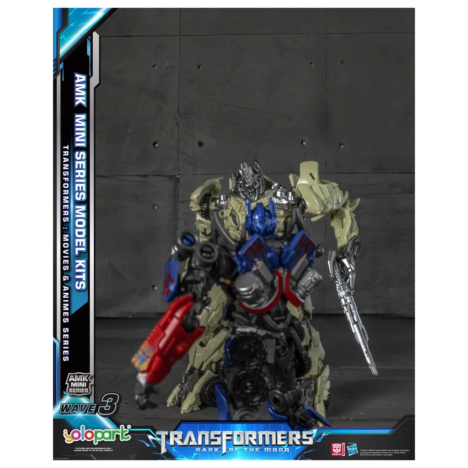 Transformers Generation One AMK Mini Serie Kunststoff Modell Bausatz Wave 3 Optimus Prime TF 3 11 cm Produktfoto