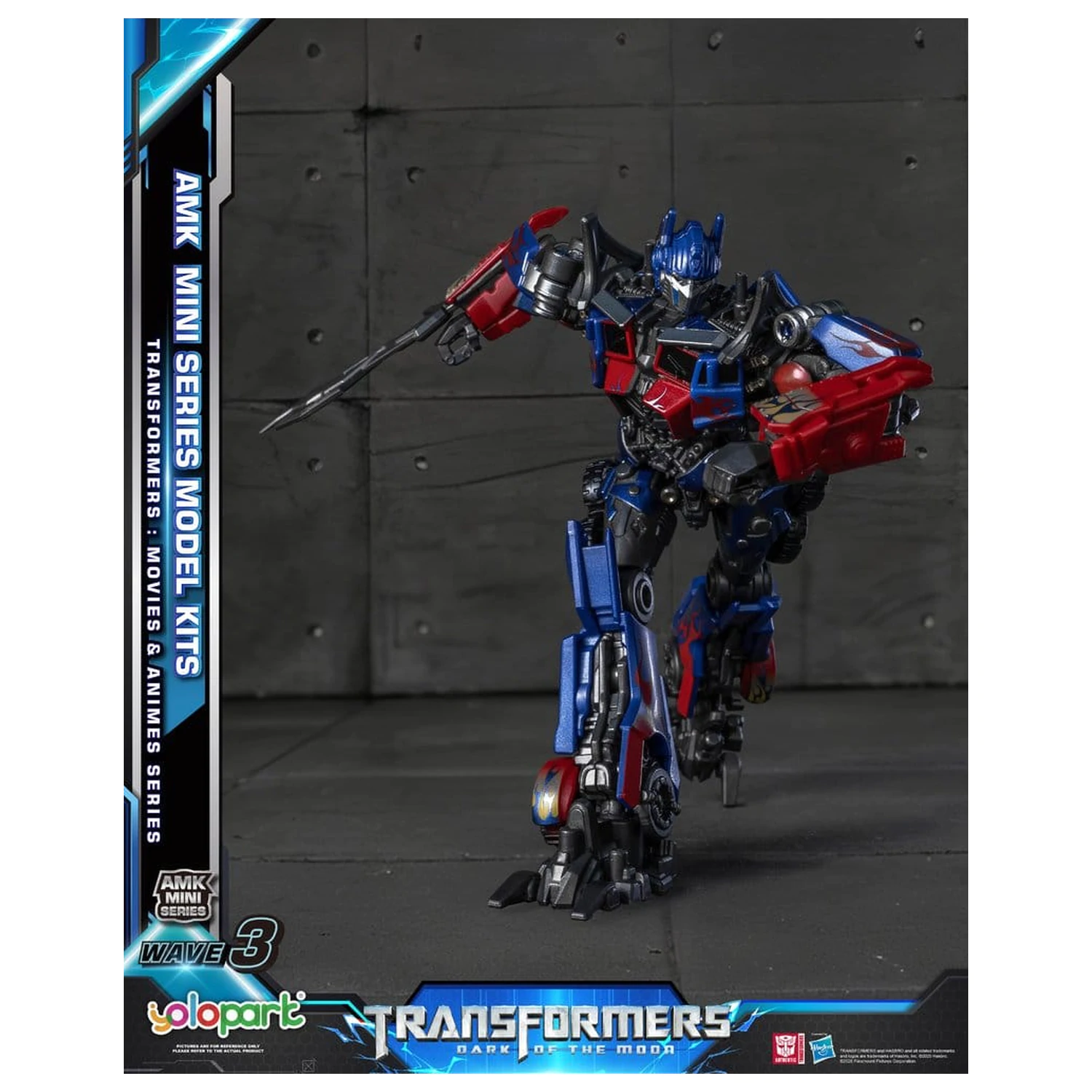 Transformers Generation One AMK Mini Serie Kunststoff Modell Bausatz Wave 3 Optimus Prime TF 3 11 cm Produktfoto