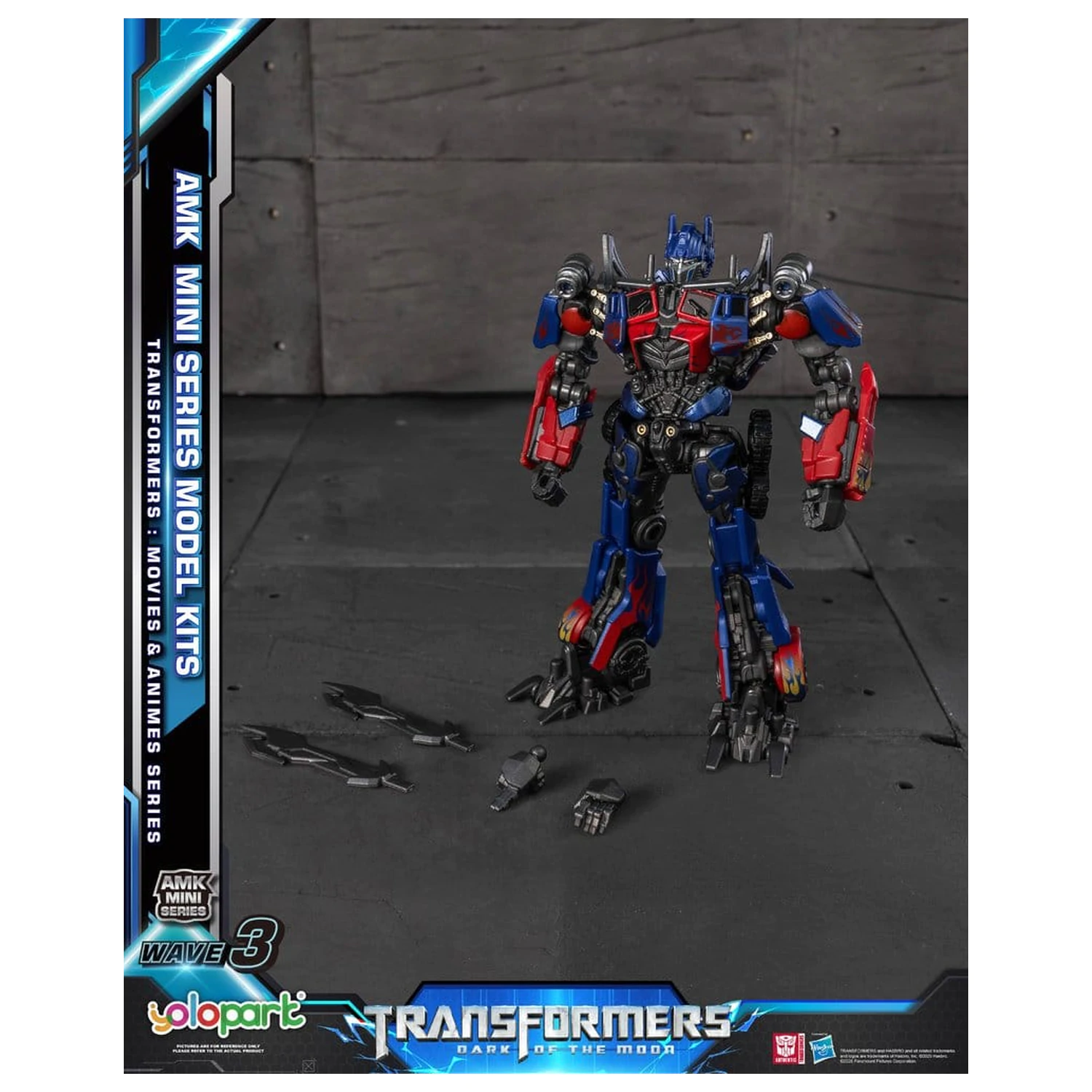 Transformers Generation One AMK Mini Serie Kunststoff Modell Bausatz Wave 3 Optimus Prime TF 3 11 cm Produktfoto