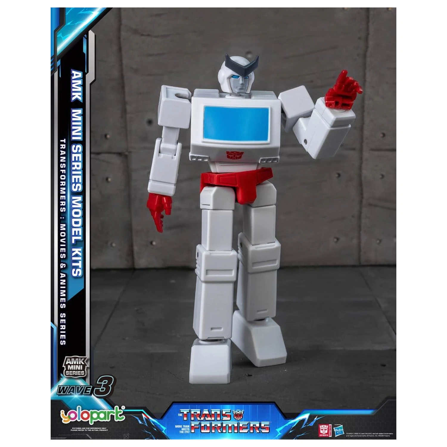 Transformers Generation One AMK Mini Series Kunststoff Modell Bausatz Welle 3 Ratchet G1 11 cm Produktfoto