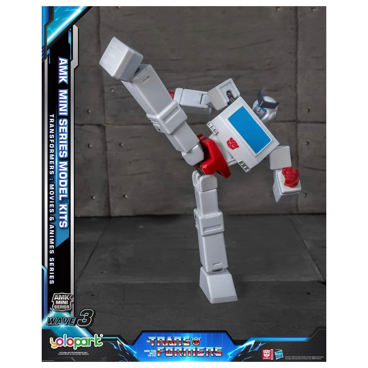 Transformers Generation One AMK Mini Series Kunststoff Modell Bausatz Welle 3 Ratchet G1 11 cm Produktfoto