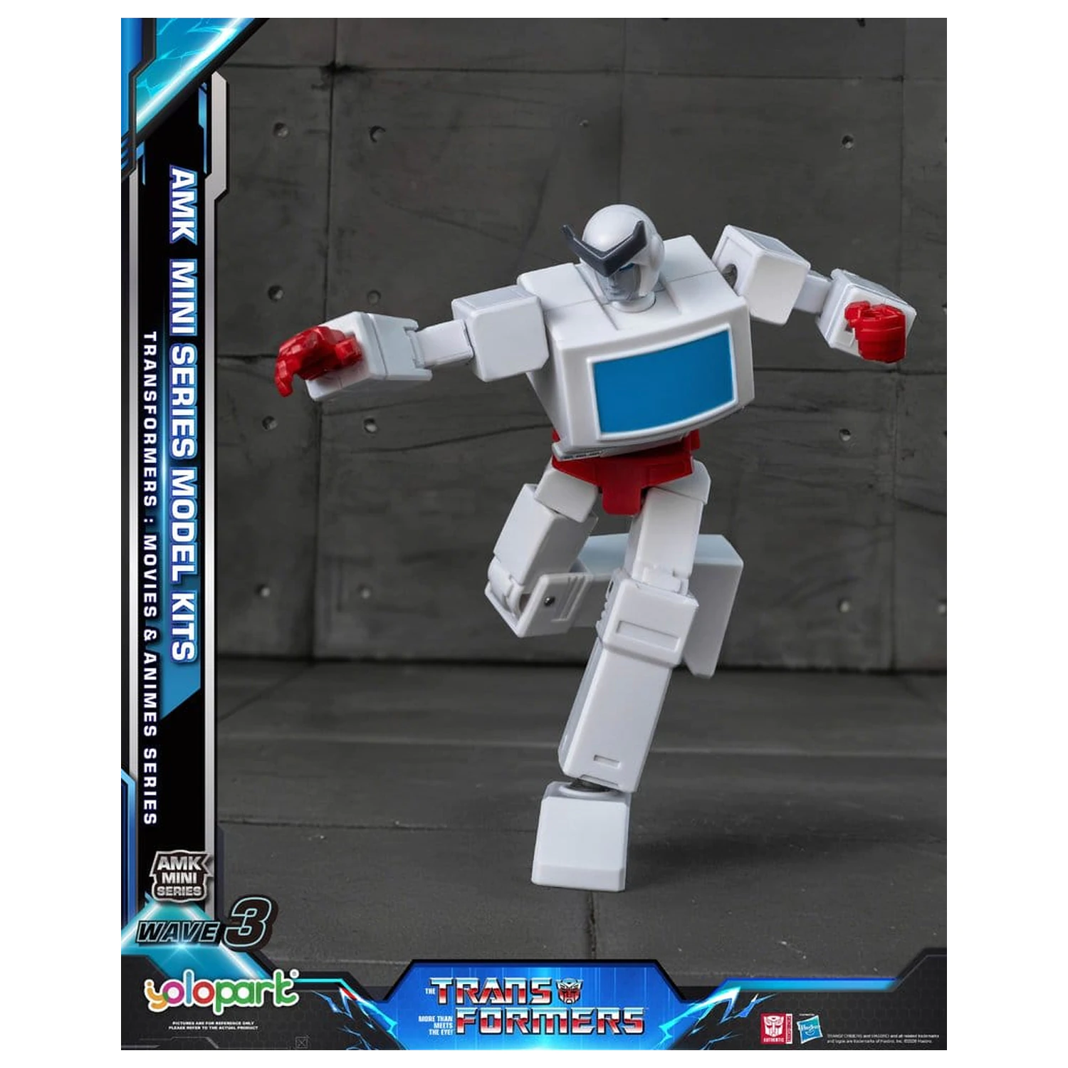 Transformers Generation One AMK Mini Series Kunststoff Modell Bausatz Welle 3 Ratchet G1 11 cm Produktfoto