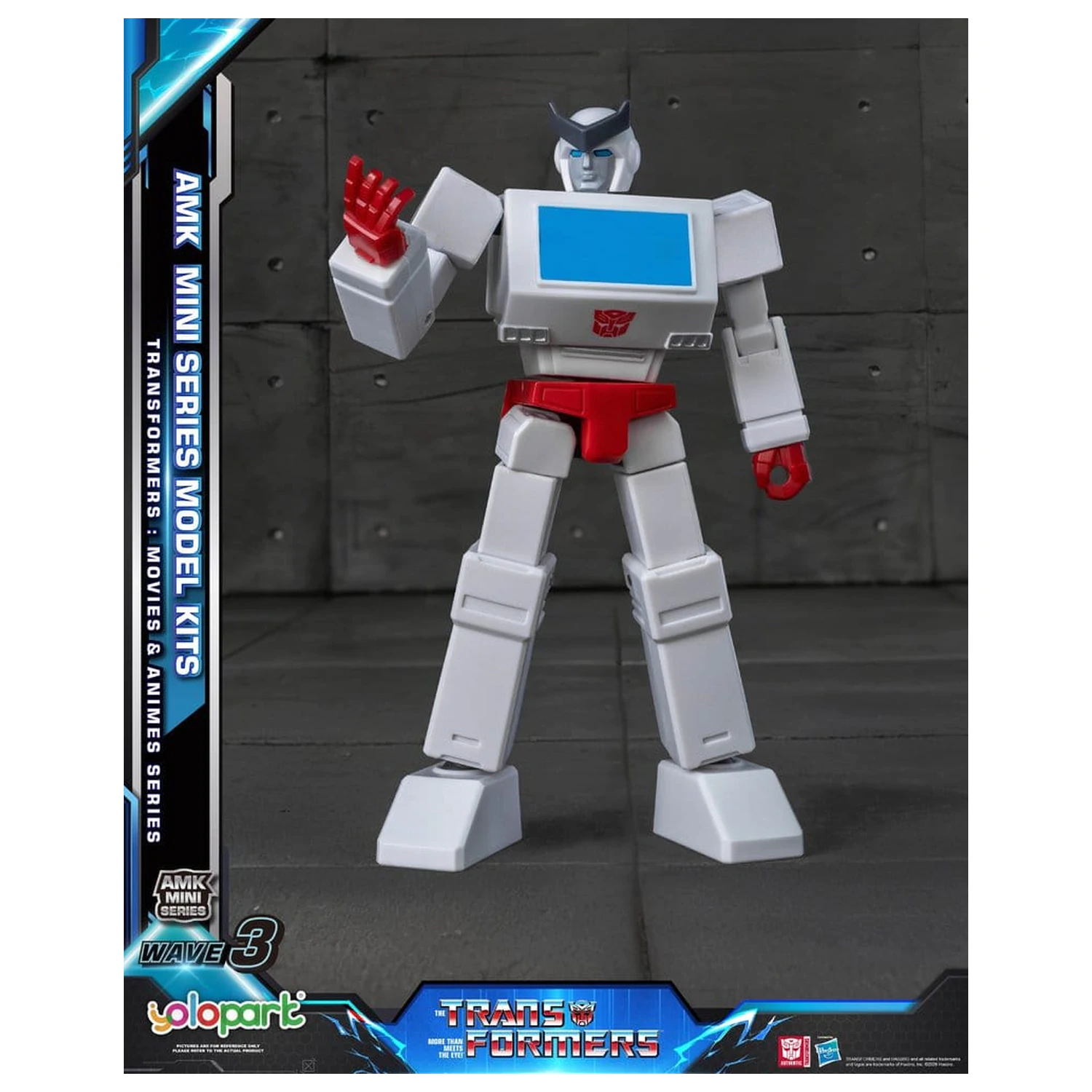 Transformers Generation One AMK Mini Series Kunststoff Modell Bausatz Welle 3 Ratchet G1 11 cm Produktfoto