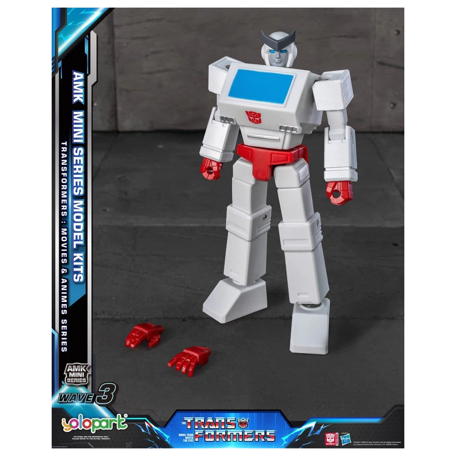 Transformers Generation One AMK Mini Series Kunststoff Modell Bausatz Welle 3 Ratchet G1 11 cm Produktfoto
