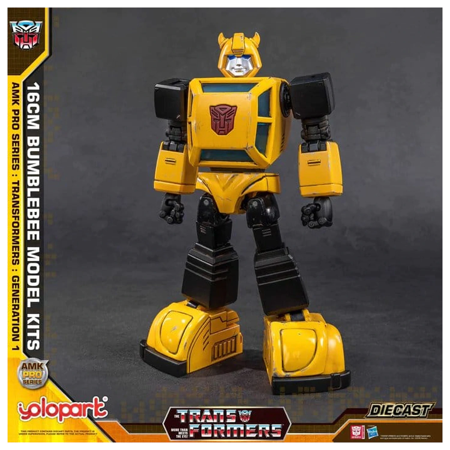 Transformers: Generation One AMK PRO Series Kunststoff Modell Bausatz Bumblebee 16 cm Produktfoto