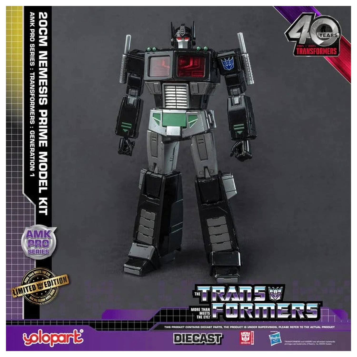 Transformers: Generation One AMK Pro Series Modellbausatz Nemesis Prime 20 cm Produktfoto