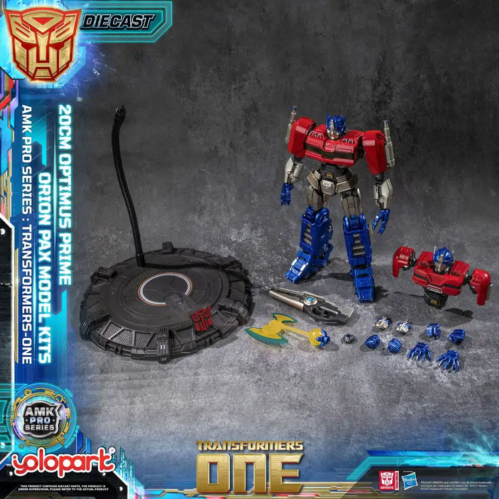 Transformers: Generation One AMK Pro Series Plastik Modellbausatz Orion Pax/Optimus Prime Final Form 20 cm Produktfoto
