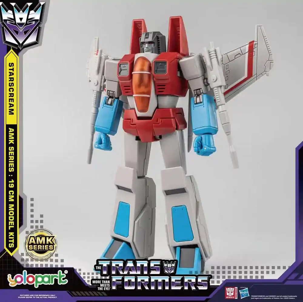 Transformers Generation One AMK Series Plastikmodellbausatz Starscream 19 cm Produktfoto