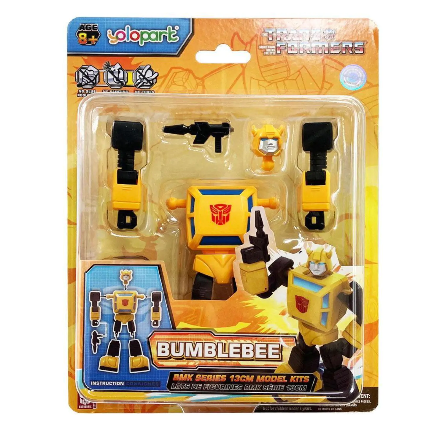 Transformers Generation One BMK Series Modellbausatz Bumblebee 16 cm Produktfoto