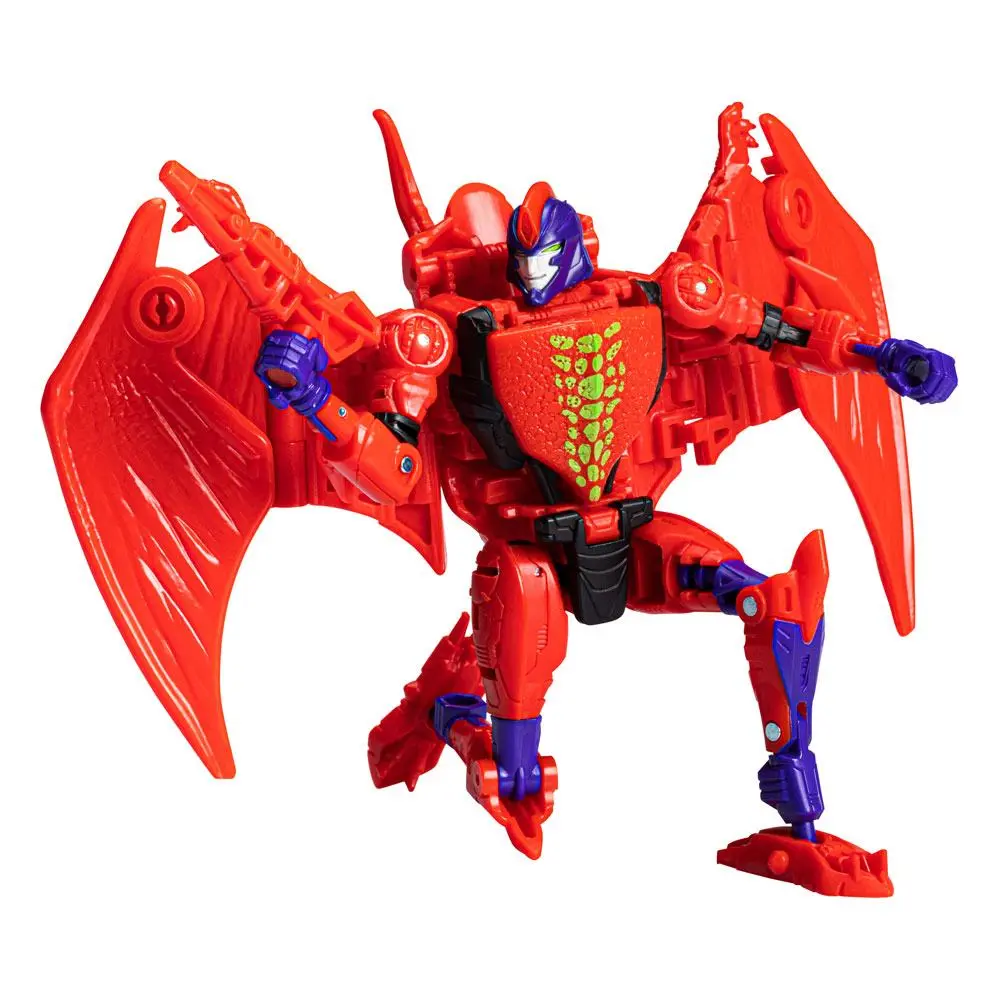 Transformers Generations Legacy Buzzworthy Bumblebee Deluxe Class Actionfigur 2022 Evil Predacon Terrorsaur 14 cm Produktfoto