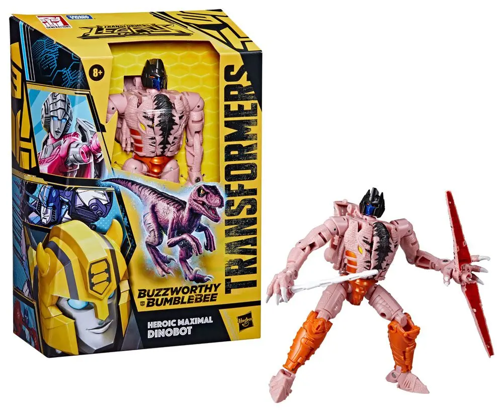 Transformers Generations Legacy Buzzworthy Bumblebee Actionfigur Heroic Maximal Dinobot 18 cm Produktfoto