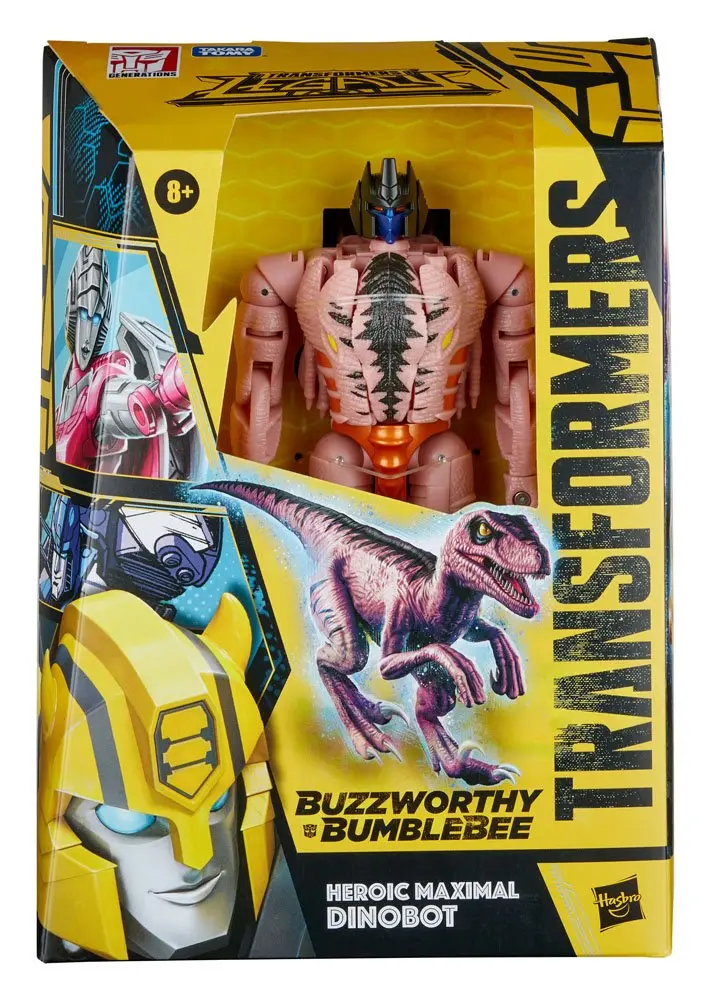 Transformers Generations Legacy Buzzworthy Bumblebee Actionfigur Heroic Maximal Dinobot 18 cm Produktfoto