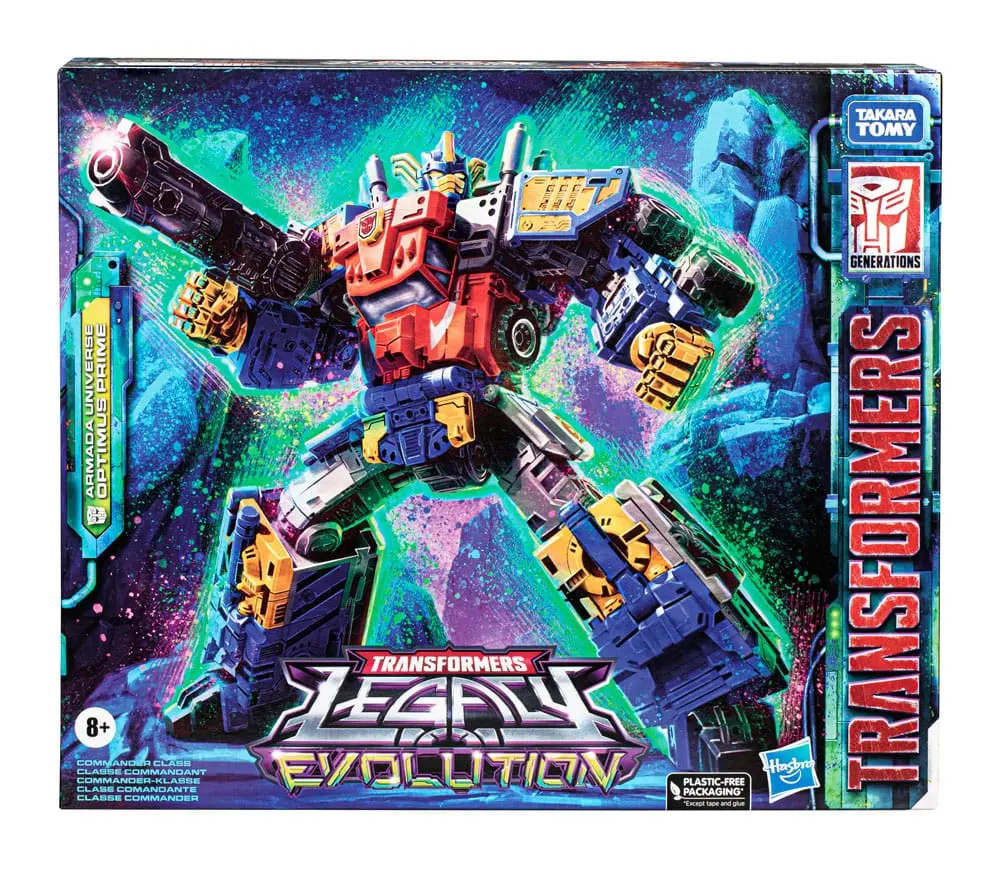 Transformers Generations Legacy Evolution Commander Class Action Figur Armada Universe Optimus Prime 19 cm termékfotó