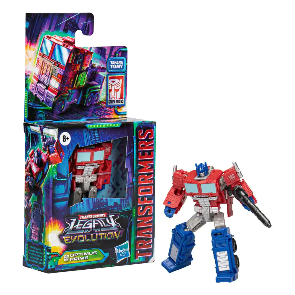Transformers Generations Legacy Evolution Core Class Actionfigur Optimus Prime 9 cm Produktfoto