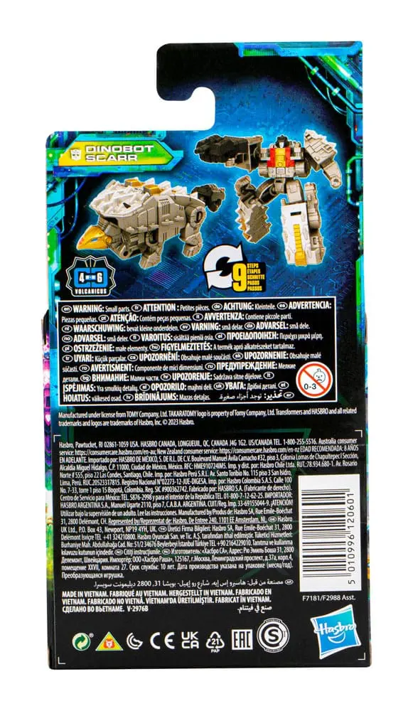 Transformers Generations Legacy Evolution Core Class Actionfigur Dinobot Scarr 9 cm Produktfoto