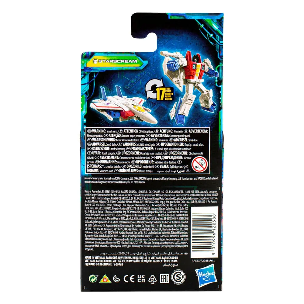Transformers Generations Legacy Evolution Core Class Actionfigur Starscream 9 cm Produktfoto