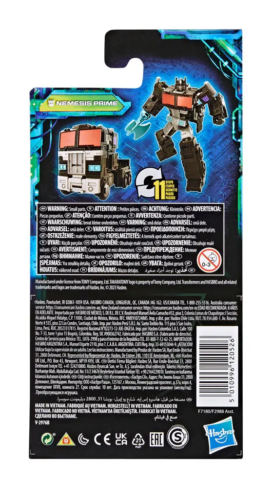 Transformers Generations Legacy Evolution Core Series Nemesis Action Figur Prime 9 cm Produktfoto
