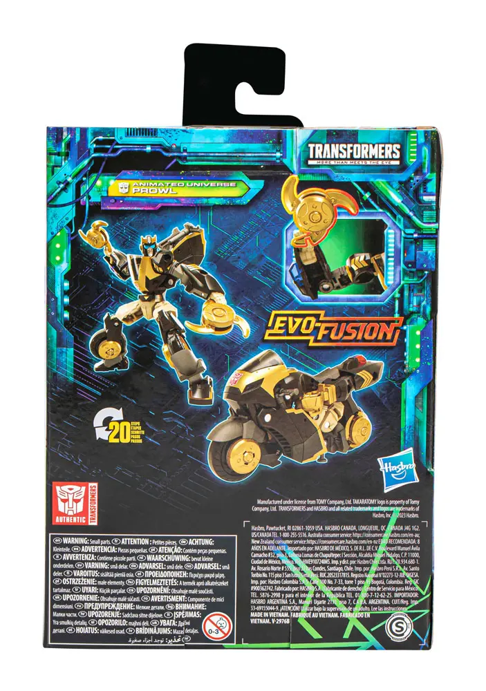 Transformers Generations Legacy Evolution Deluxe Class Actionfigur Animated Universe Prowl 14 cm Produktfoto