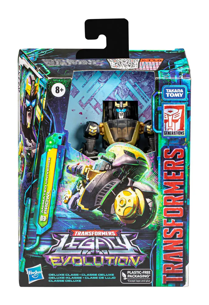 Transformers Generations Legacy Evolution Deluxe Class Actionfigur Animated Universe Prowl 14 cm Produktfoto