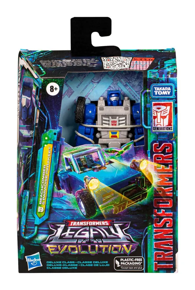 Transformers Generations Legacy Evolution Deluxe Class Action Figur Strandcomber &amp; Paradise Parakeet 14 cm Produktfoto