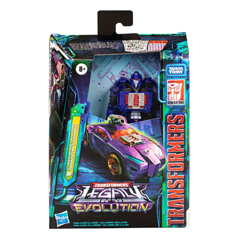 Transformers Generations Legacy Evolution Deluxe Class Actionfigur Cyberverse Universe Shadow Striker 14 cm Produktfoto