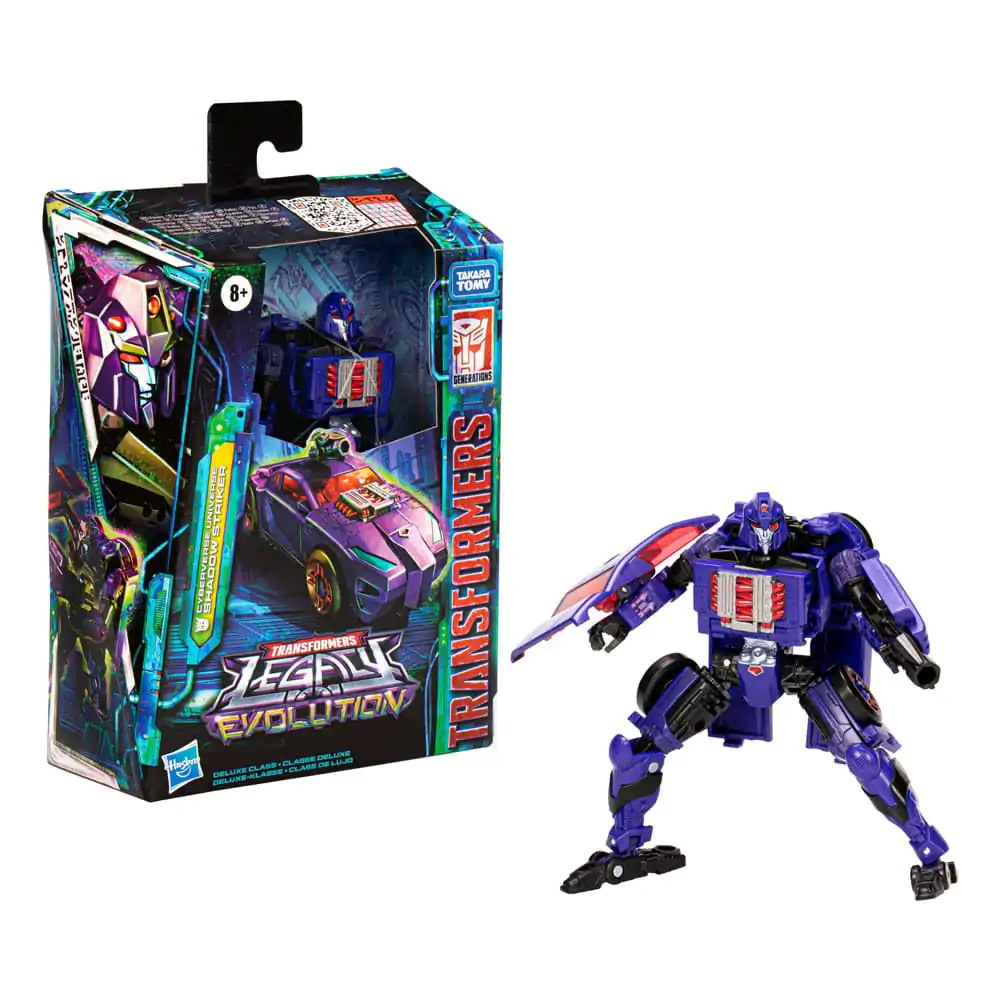 Transformers Generations Legacy Evolution Deluxe Class Actionfigur Cyberverse Universe Shadow Striker 14 cm Produktfoto
