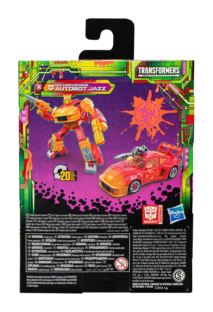Transformers Generations Legacy Evolution Deluxe Class Action Figur G2 Universe Autobot Jazz 14 cm Produktfoto