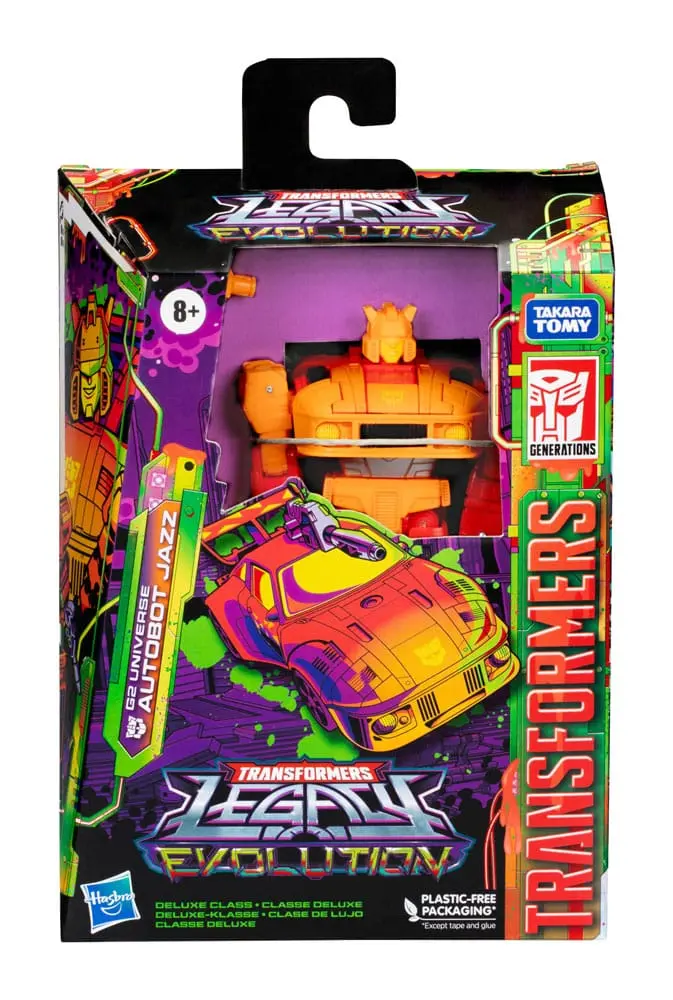 Transformers Generations Legacy Evolution Deluxe Class Action Figur G2 Universe Autobot Jazz 14 cm Produktfoto