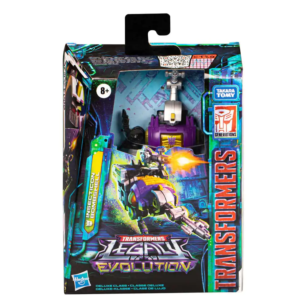 Transformers Generations Legacy Evolution Deluxe Class Actionfigur Insecticon Bombshell 14 cm Produktfoto