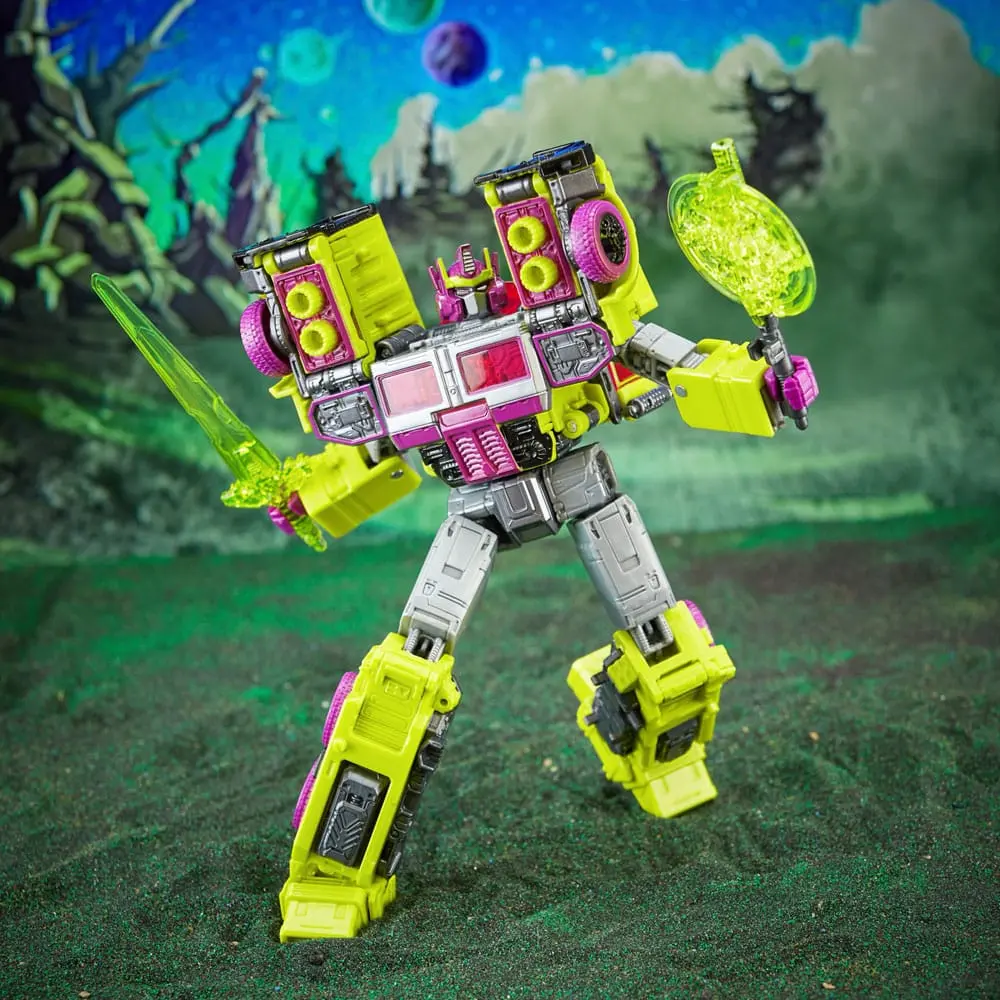 Transformers Generations Legacy Evolution Leader Class Action Figur G2 Universe Toxitron 18 cm Produktfoto