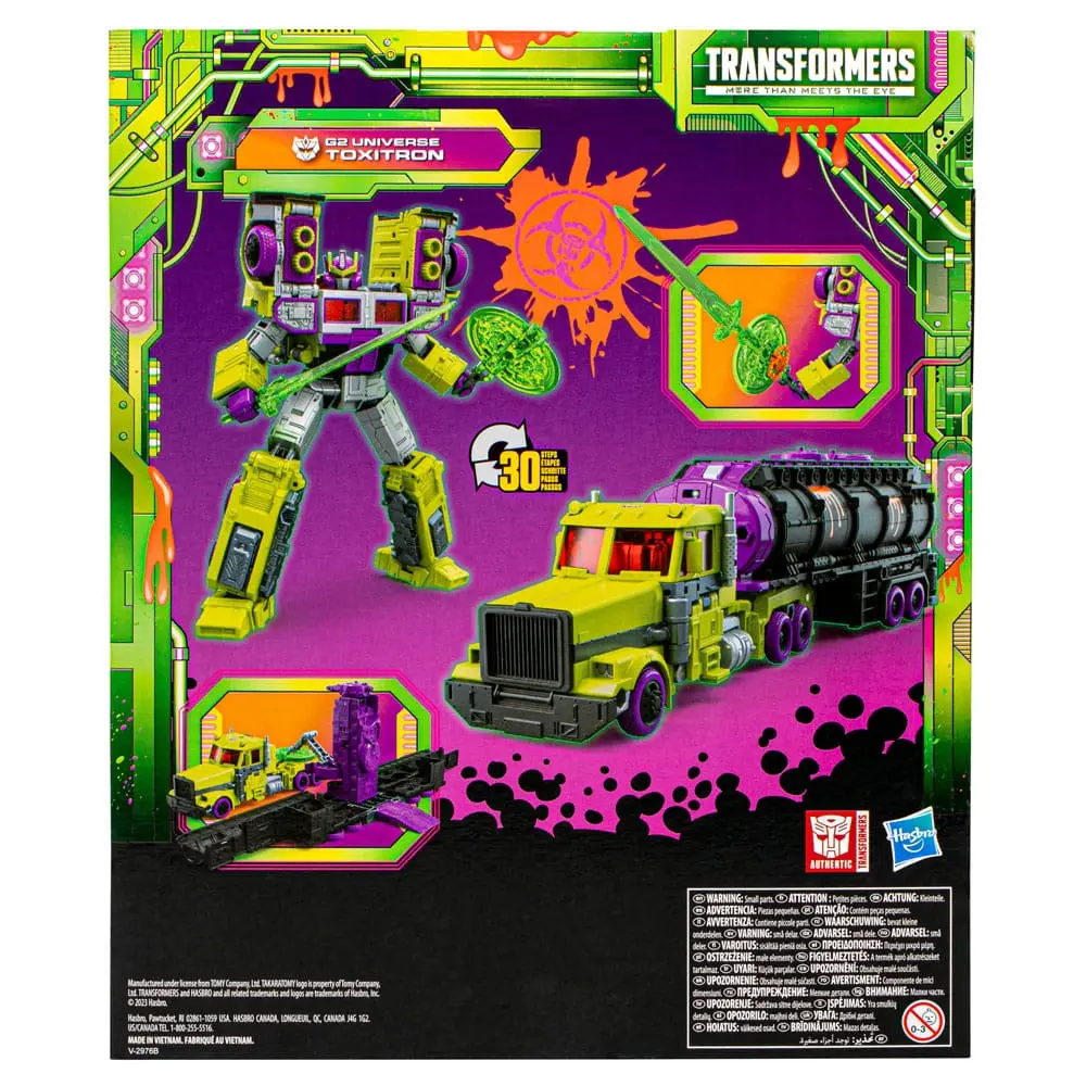 Transformers Generations Legacy Evolution Leader Class Action Figur G2 Universe Toxitron 18 cm Produktfoto