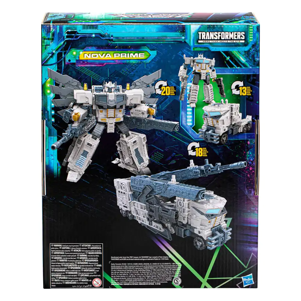 Transformers Generations Legacy Evolution Leader Class Action-Figur Nova Prime 18 cm Produktfoto