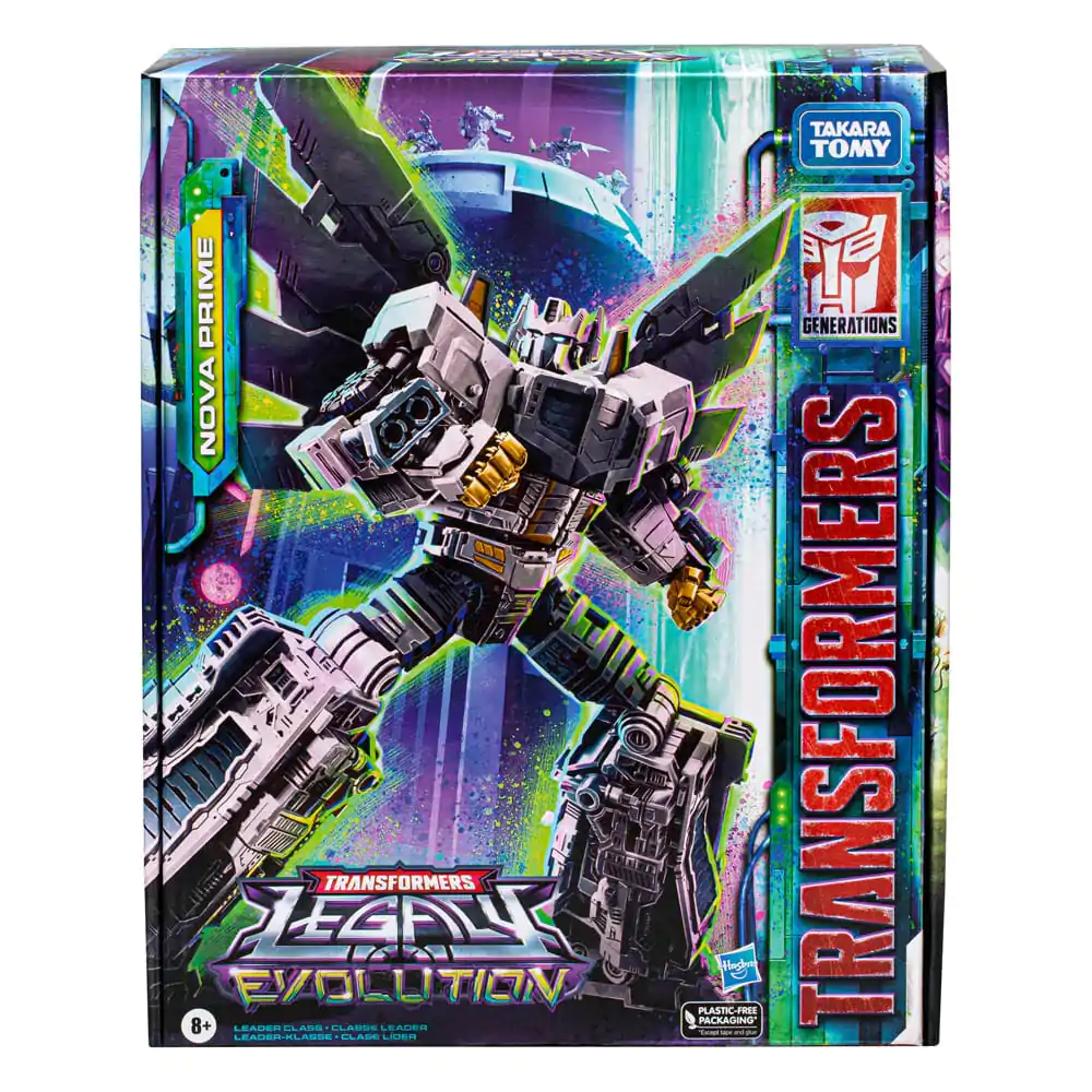 Transformers Generations Legacy Evolution Leader Class Action-Figur Nova Prime 18 cm Produktfoto