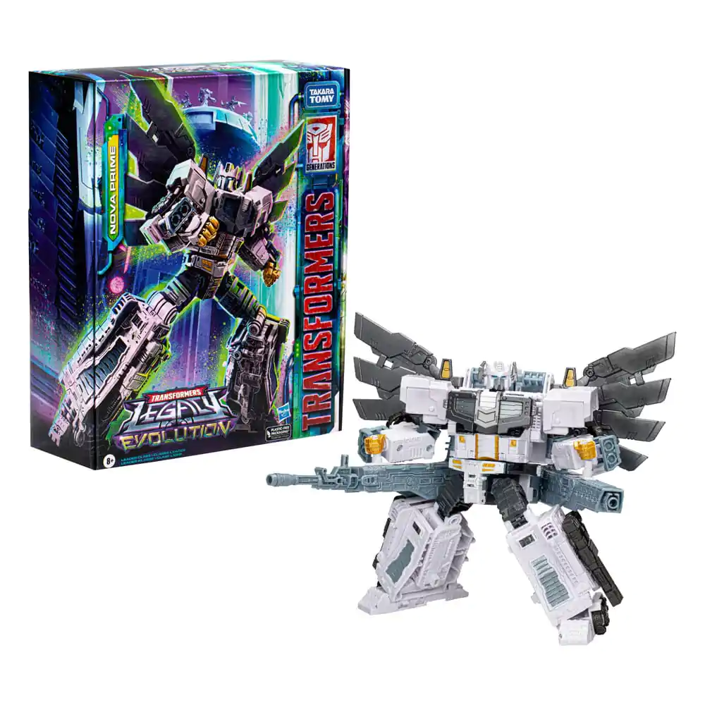 Transformers Generations Legacy Evolution Leader Class Action-Figur Nova Prime 18 cm Produktfoto