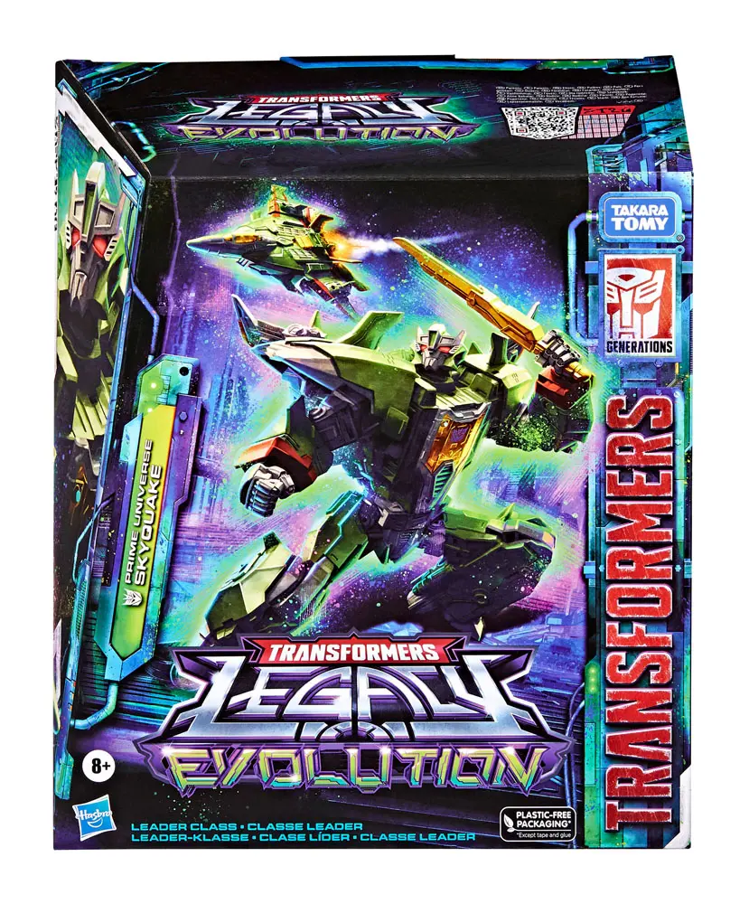 Transformers Generations Legacy Evolution Leader Class Actionfigur Prime Universe Skyquake 18 cm Produktfoto