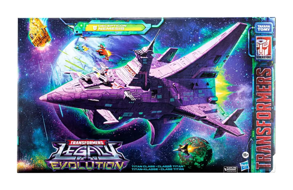 Transformers Generations Legacy Evolution Titan Class Actionfigur Decepticon Nemesis 60 cm Produktfoto