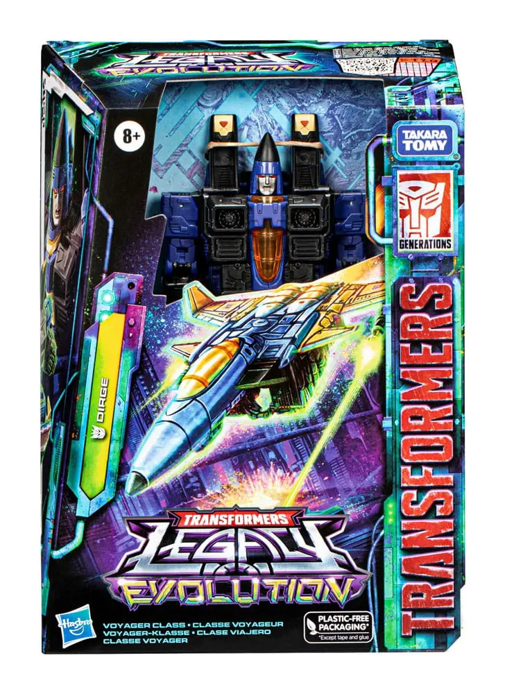 Transformers Generations Legacy Evolution Voyager Class Actionfigur Dirge 18 cm Produktfoto