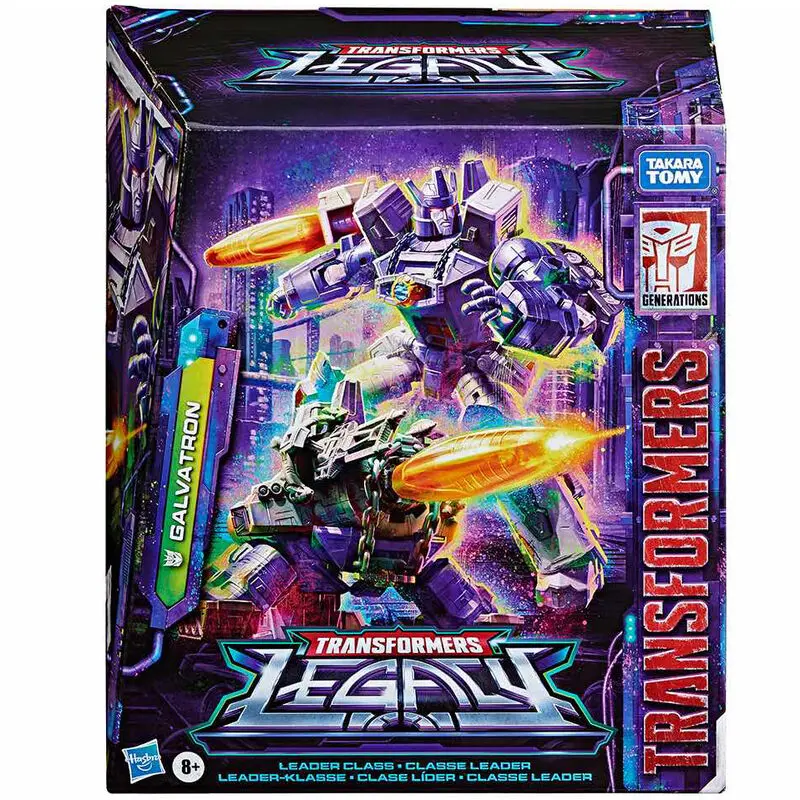 Transformers Generations Legacy Leader Class Actionfigur 2022 Galvatron 19 cm Produktfoto