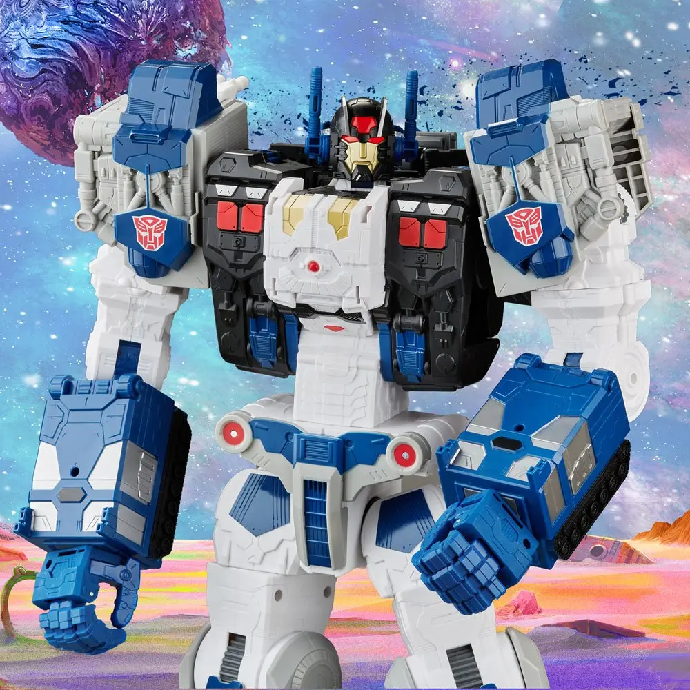 Transformers Generations Legacy Titan Class Actionfigur Cybertron Universe Metroplex 56 cm Produktfoto